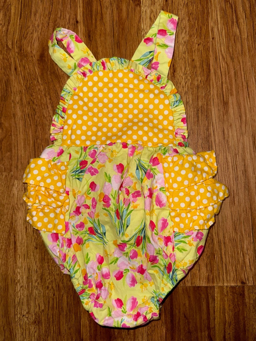 Ricrac & Ruffles Bubble Romper Size 24 Months